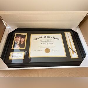 Brand new graduation diploma frame. Still in original packing.